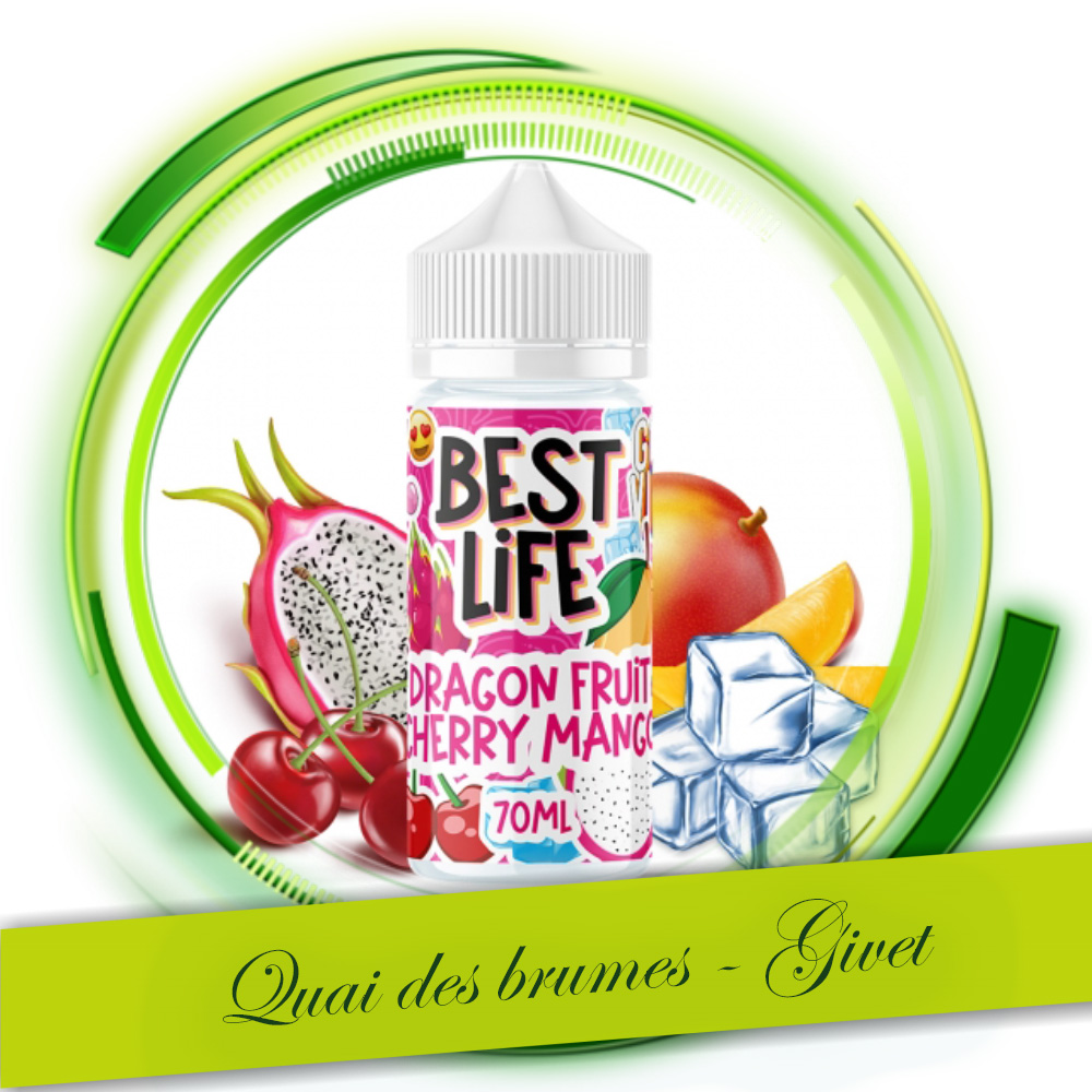 DRAGON FRUIT CHERRY MANGO 70ML BEST LIFE