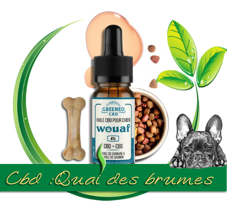 HUILE CBD CHIEN WOUAF 4%