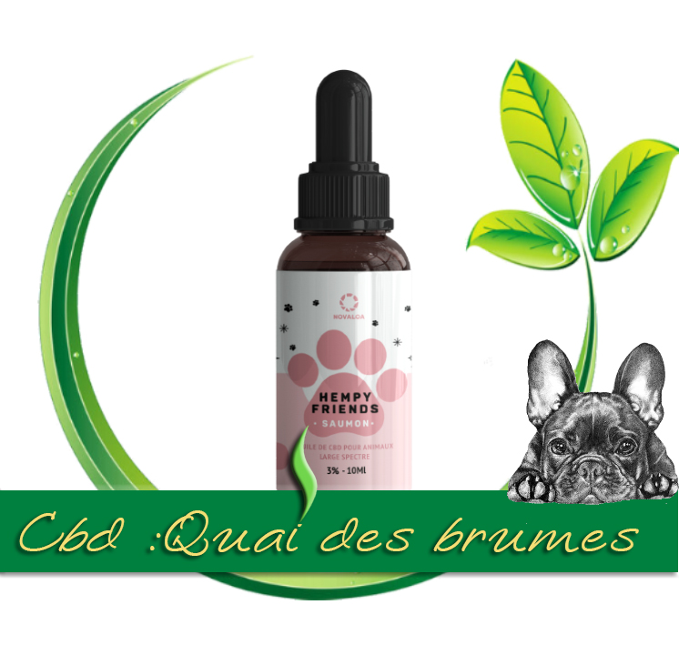 HUILE CBD ANIMAUX 3% SAUMON