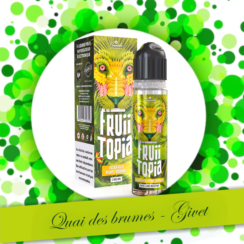 FRUITOPIA JACKFRUIT - POIRE - GOYAVE 50 ML