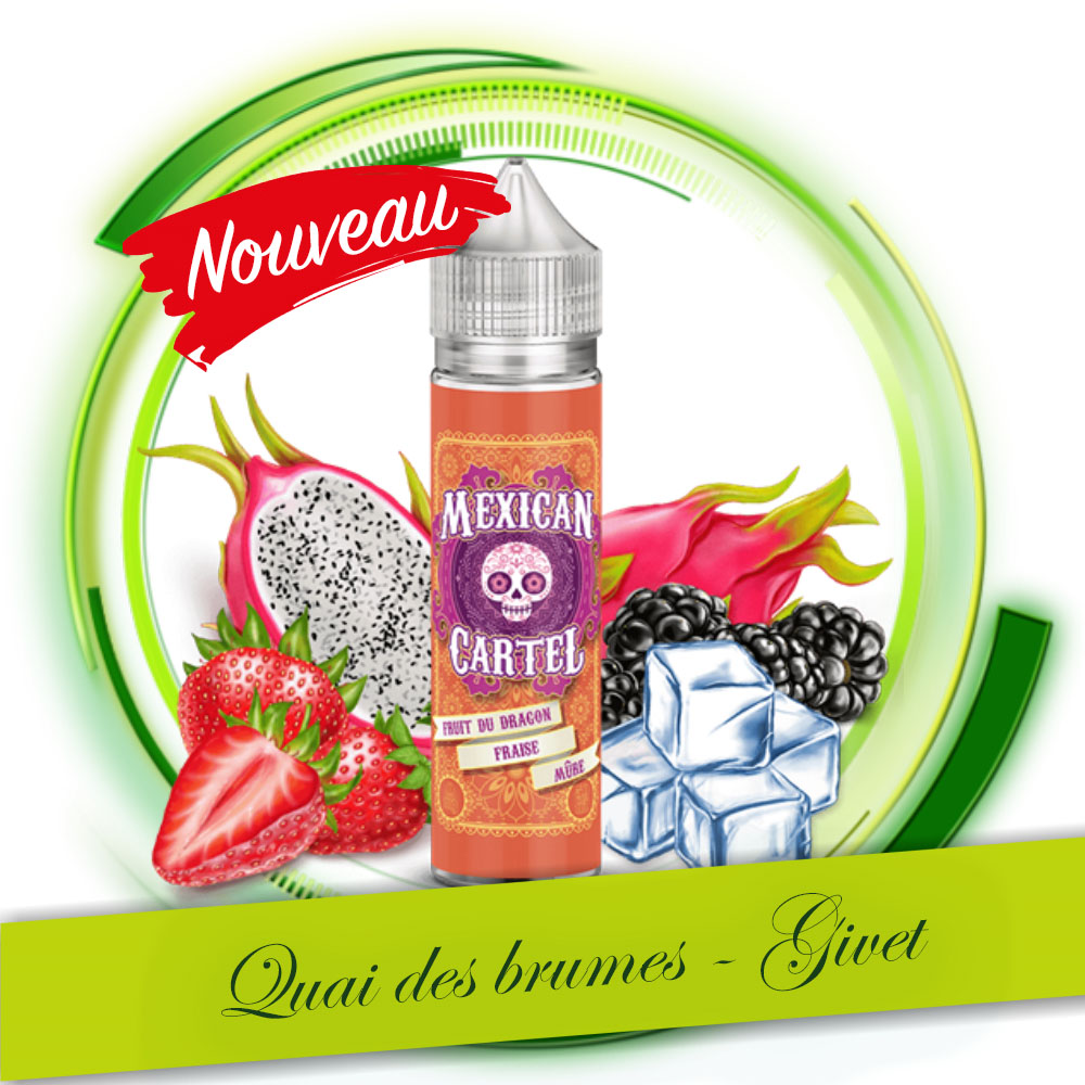 FRUIT DU DRAGON FRAISE MURE 50ML